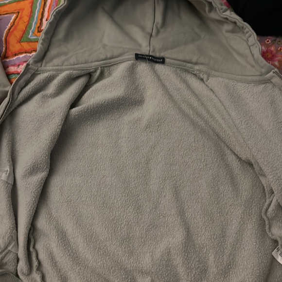 Brandy melville cropped sage green jacket - Picture 4 of 5